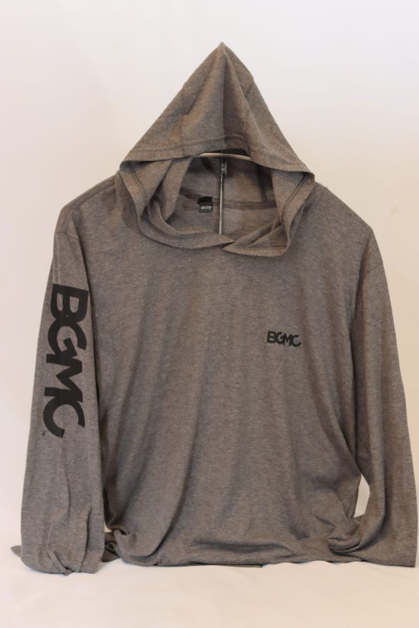 BGMC Grey T-Shirt Hoodie